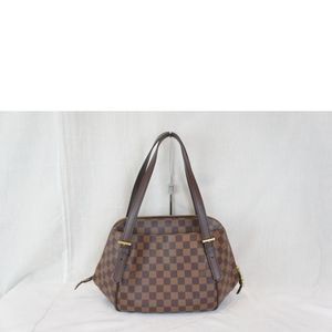 Louis Vuitton Belem MM Damier Ebene Shoulder Bag